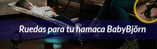 Ruedas para hamaca babybjörn